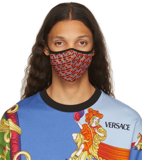 mouth mask versace|Versace Face Mask .